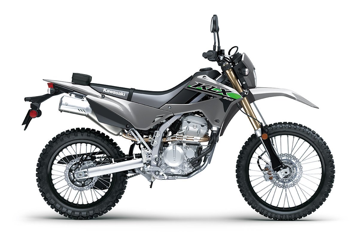 2024 Kawasaki KLX300 BATTLE GRAY