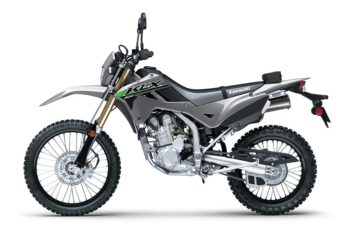 2024 Kawasaki KLX300 BATTLE GRAY