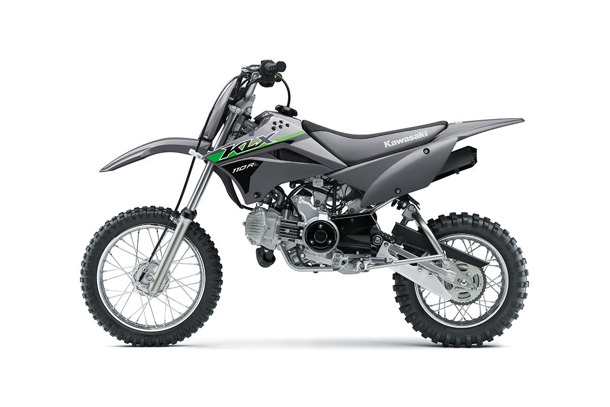 2024 Kawasaki KLX110R L BATTLE GRAY