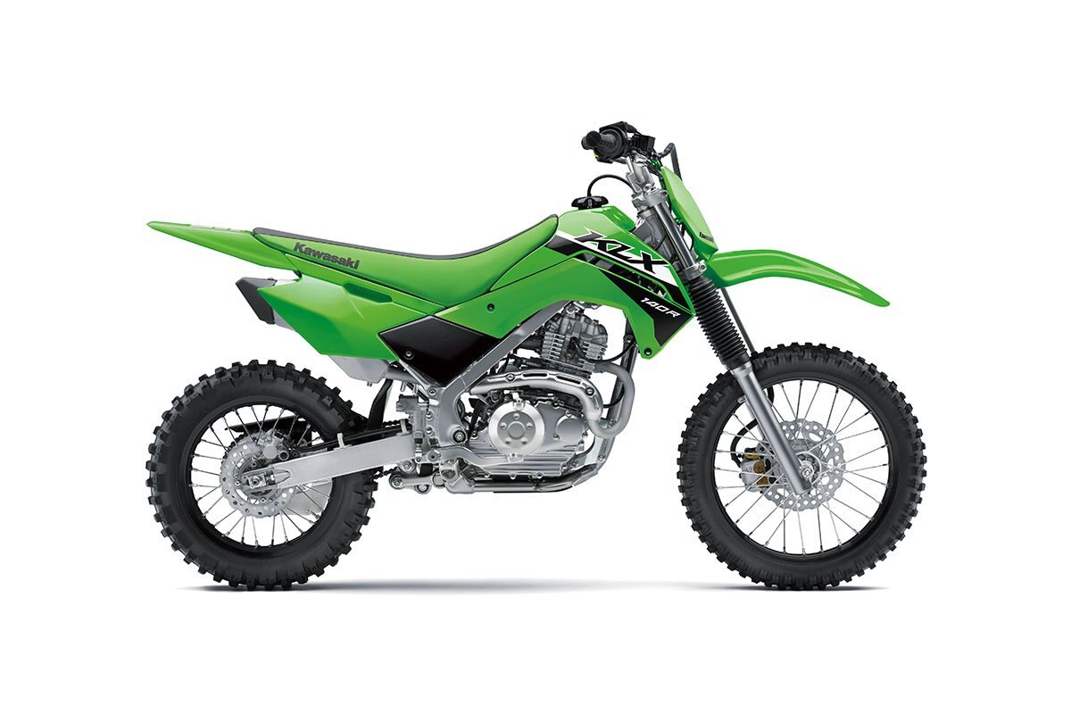 2024 Kawasaki KLX140R LIME GREEN