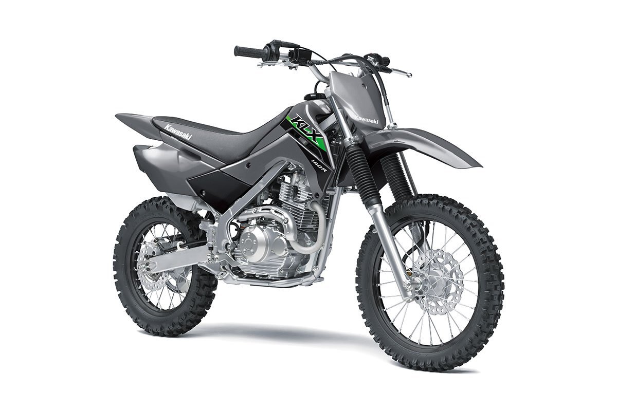 2024 Kawasaki KLX140R BATTLE GRAY