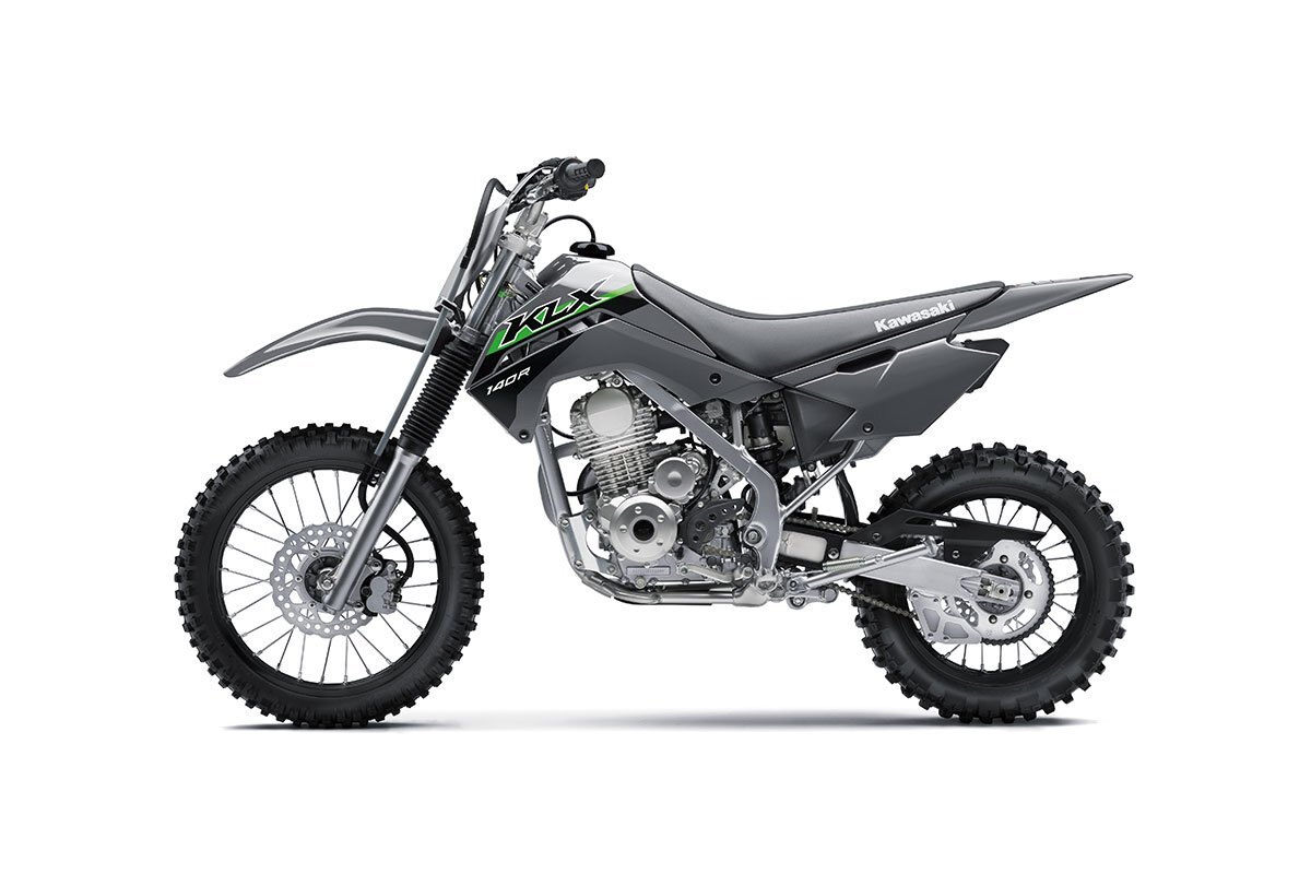 2024 Kawasaki KLX140R BATTLE GRAY