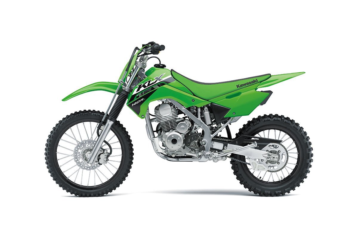 2024 Kawasaki KLX140R L LIME GREEN