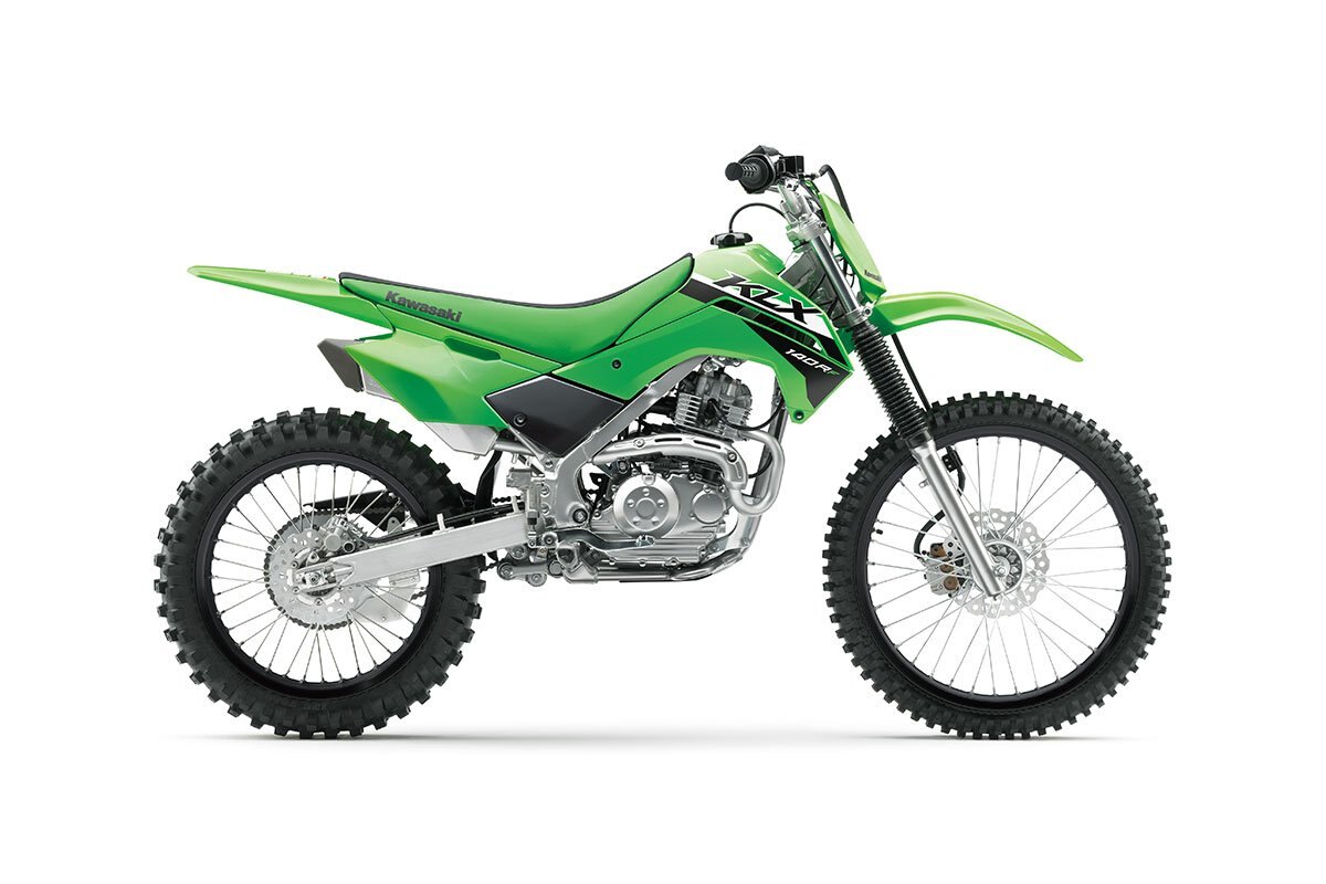 2024 Kawasaki KLX140R F LIME GREEN