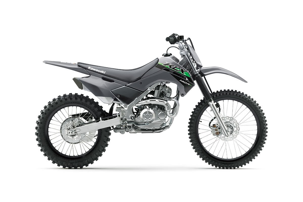 2024 Kawasaki KLX140R F BATTLE GRAY