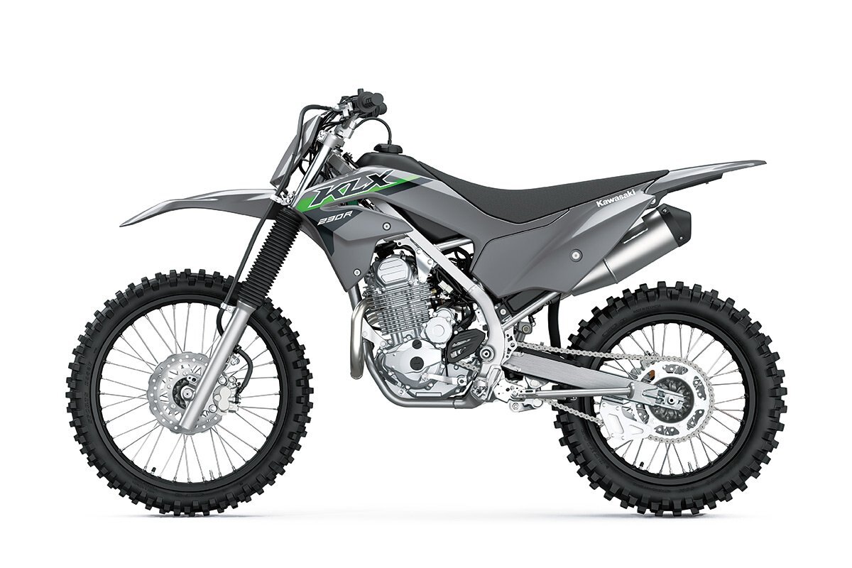 2024 Kawasaki KLX230R Battle Gray