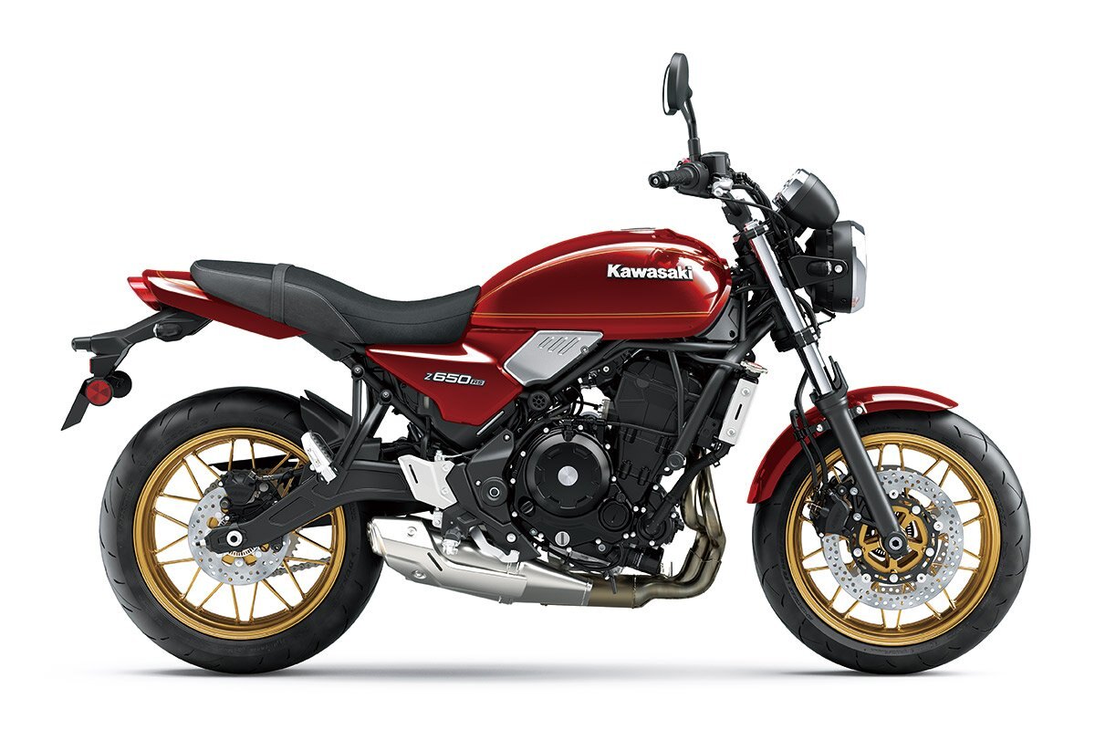 2024 Kawasaki Z650RS CANDY MEDIUM RED