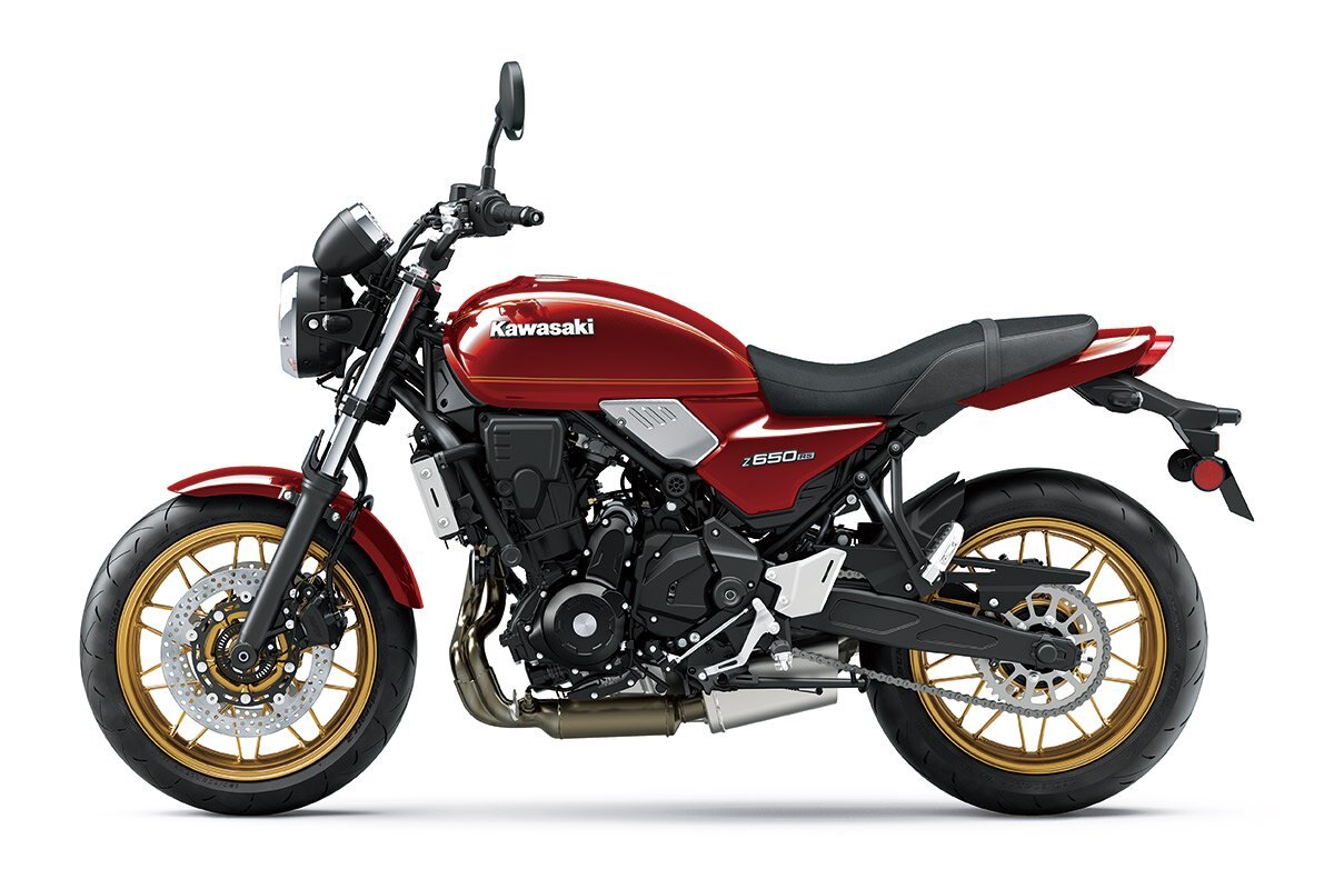 2024 Kawasaki Z650RS CANDY MEDIUM RED