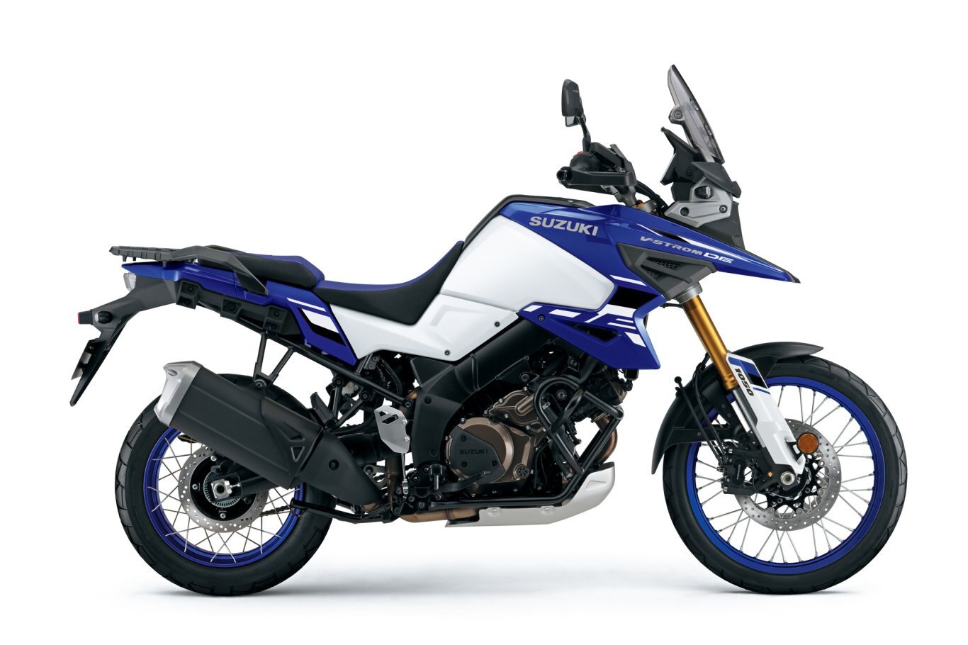 2024 Suzuki V STROM 1050DE Pearl Vigor Blue / Pearl Brilliant White