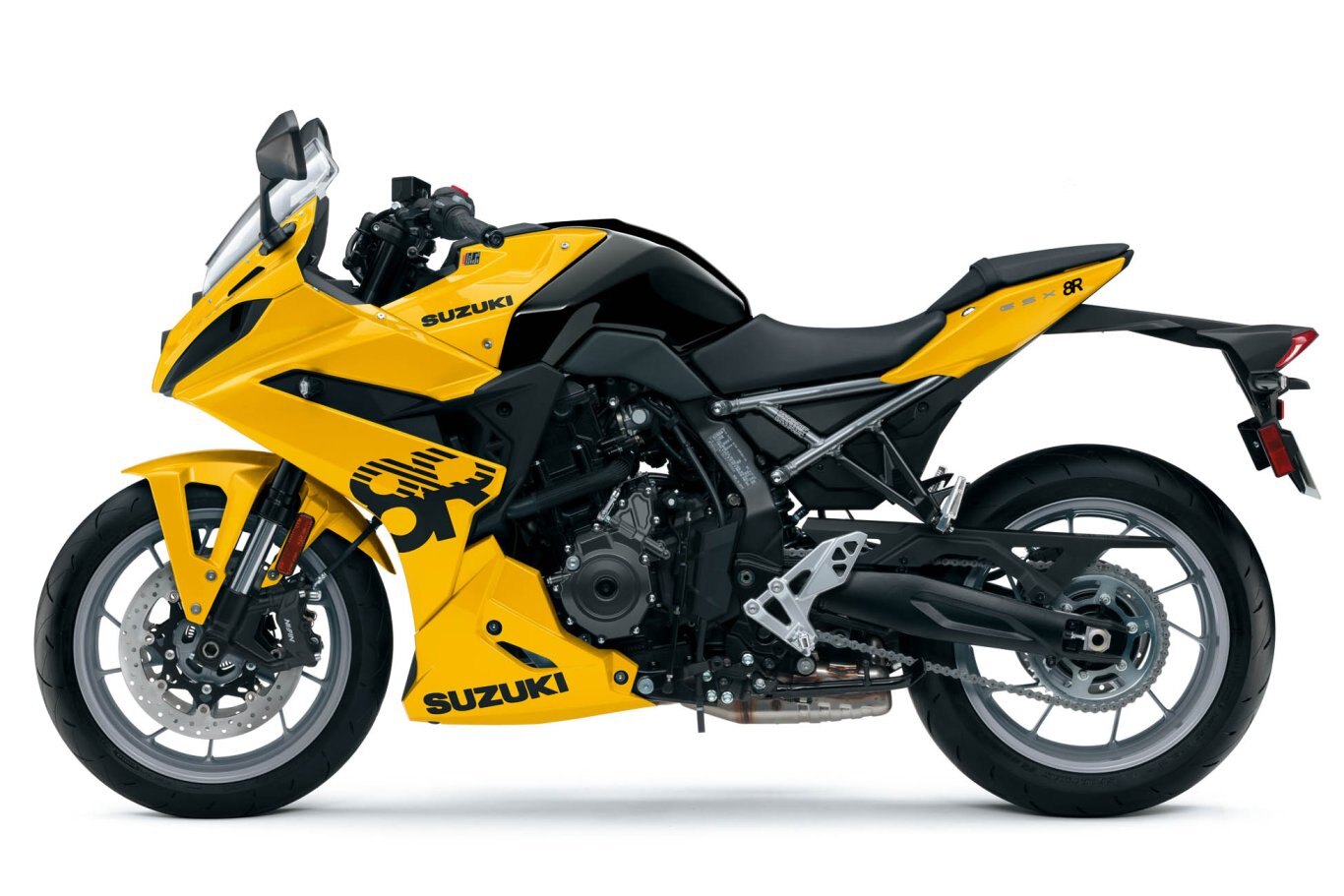 2024 Suzuki GSX 8R Pearl Ignite Yellow