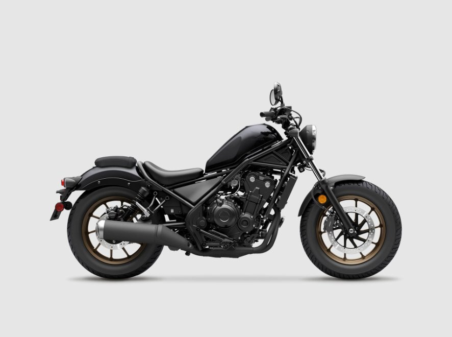 2024 Honda Rebel 500 MAT GUNPOWDER BLACK METALLIC