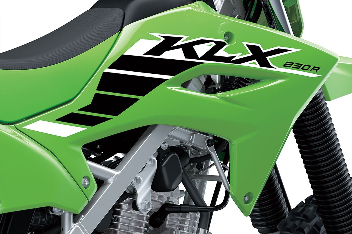 2025 Kawasaki KLX230R Lime Green