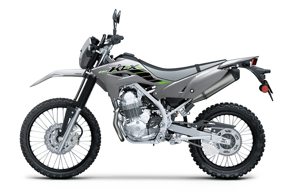 2025 Kawasaki KLX230 Battle Gray