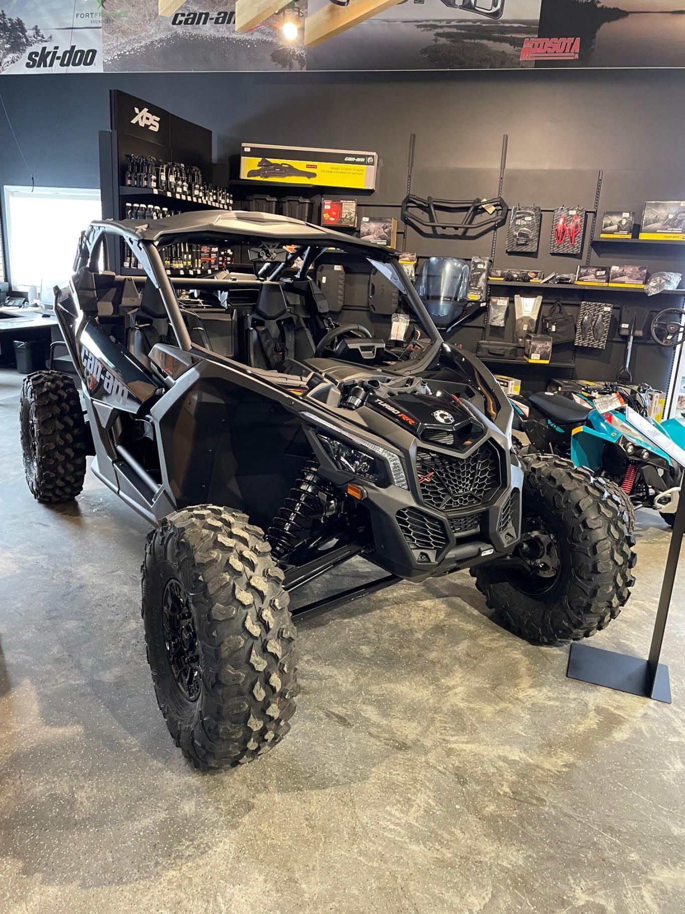 2023 Can Am MAVERICK X3 X RS TURBO RR WITH SMART SHOX 72 triple black