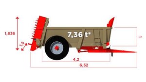 le Boulch 42S09 Muck spreaders - HVS