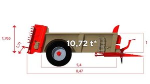 le Boulch 54S13 Muck spreaders - Goliath