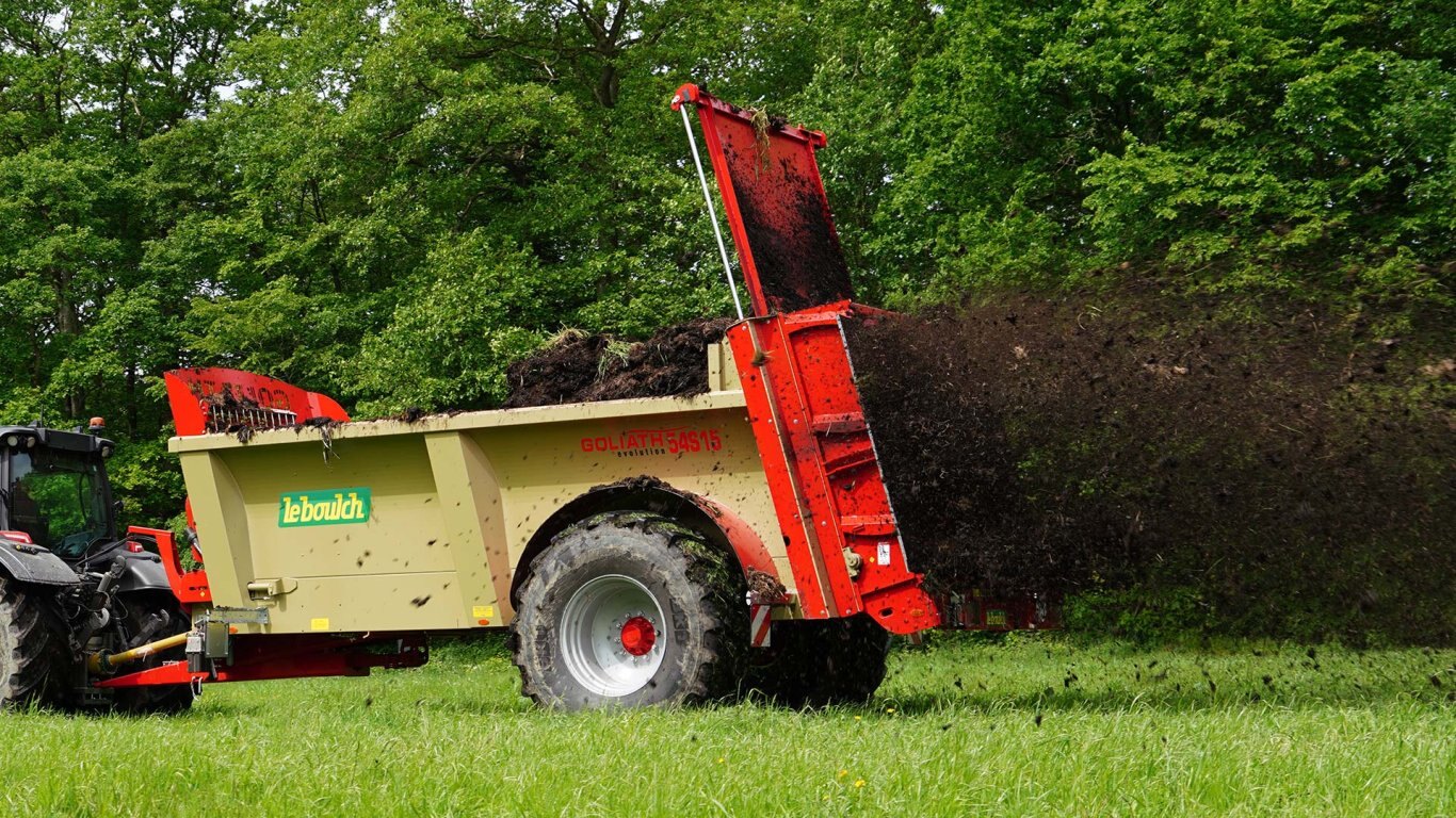 le Boulch 70D24 Muck spreaders - Goliath