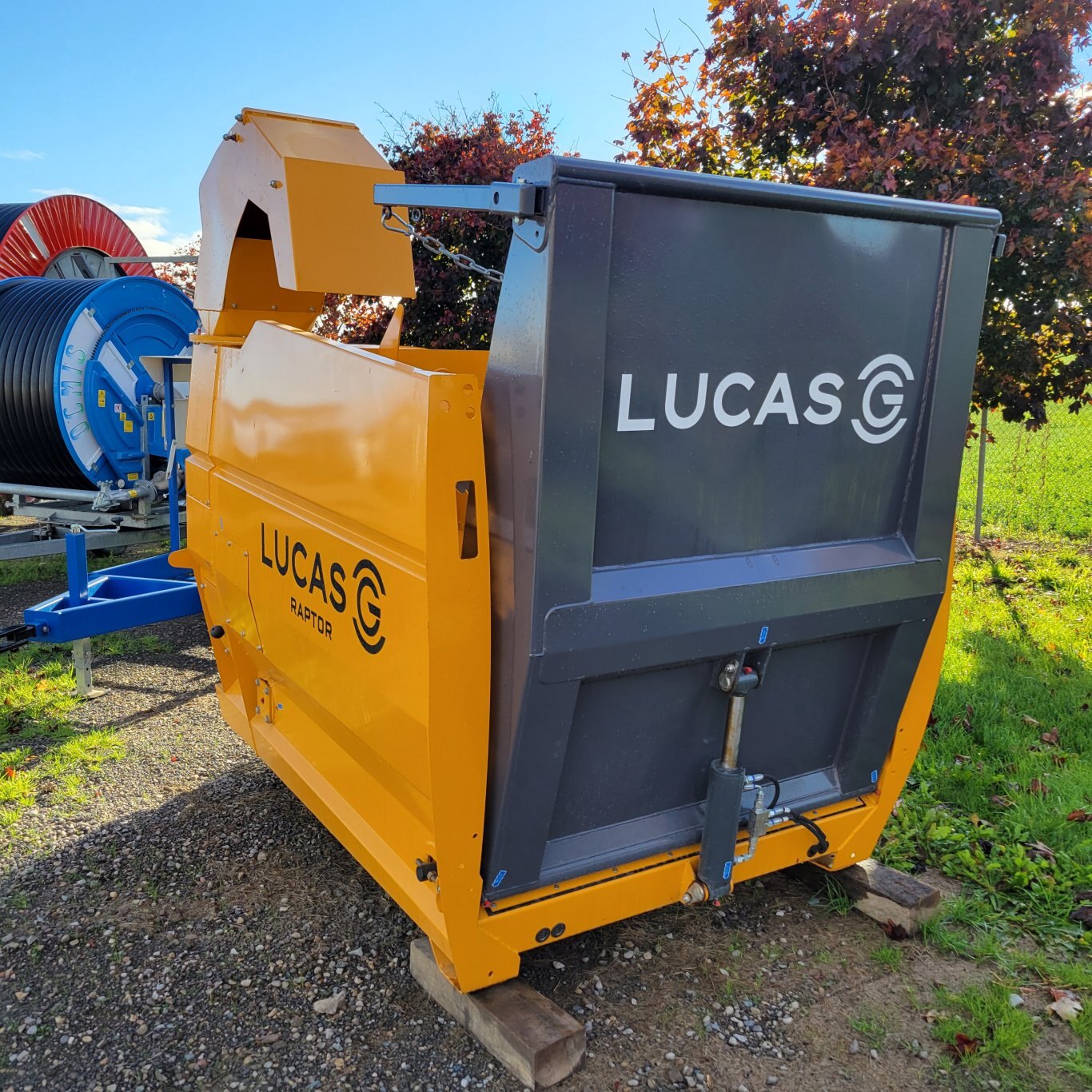 New LucasG Raptor Mounted Straw Blower