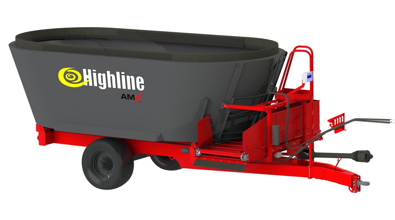 Highline AMX690T Towed TMR Feed Mixer