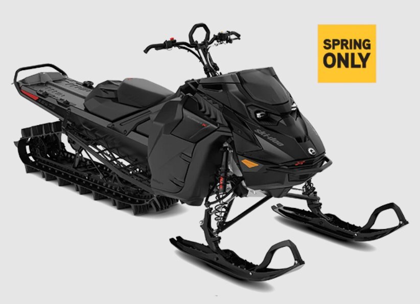 2023 Ski-Doo Summit X with Expert Package Rotax® 850 E-TEC® Turbo R Platinum-Silver/Manta-Green