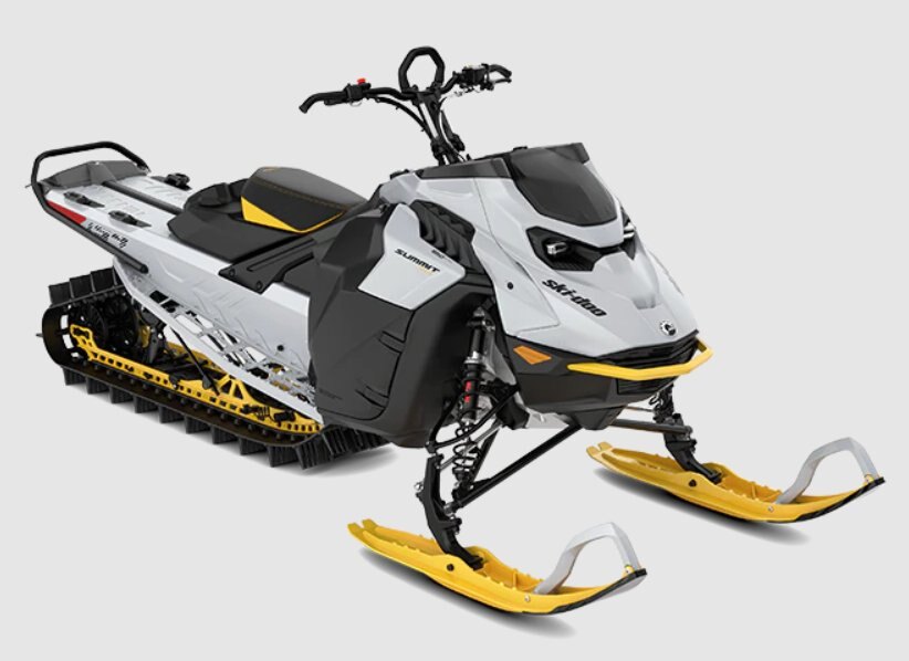 2023 Ski-Doo Summit X Rotax® 850 E-TEC® Catalyst-Grey/Spartan-Red