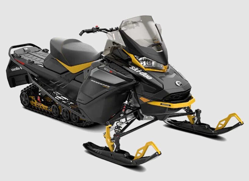 2023 Ski-Doo Renegade Enduro Rotax® 600R E-TEC® Black/Neo-Yellow