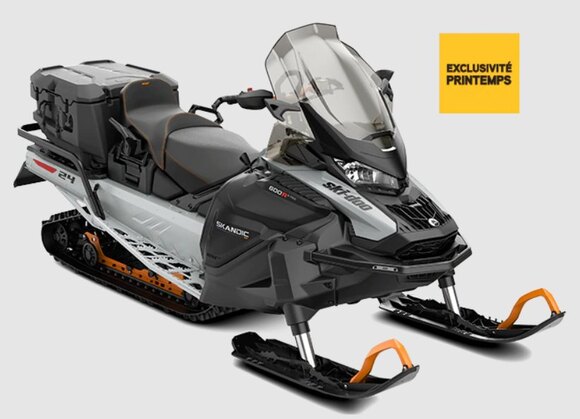 2023 Ski Doo Skandic SE Rotax® 900 ACE™ Catalyst Grey/Orange Crush