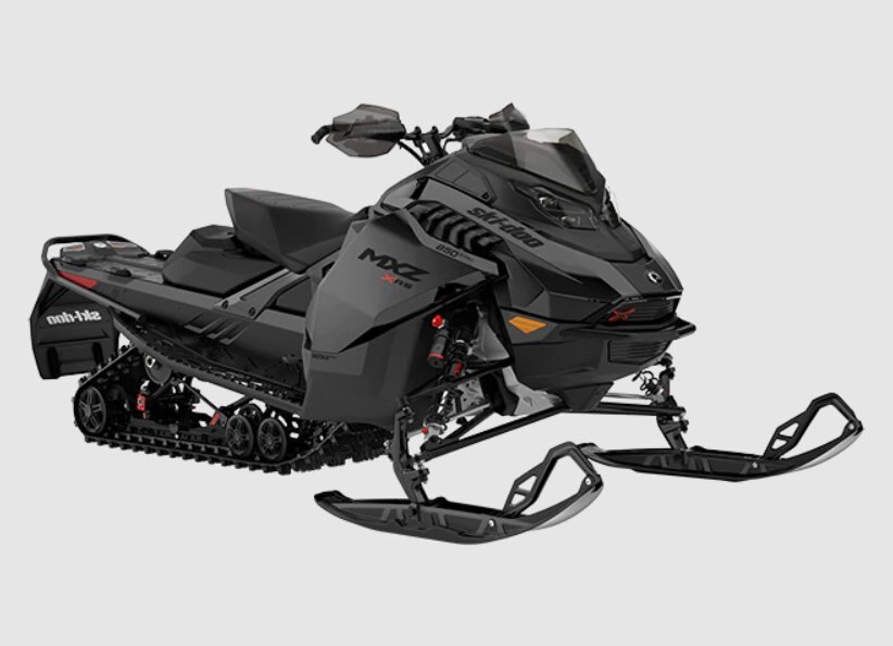 2024 Ski-Doo MXZ X-RS Rotax® 600R E-TEC®129 Ice Ripper XT 1.25 Black