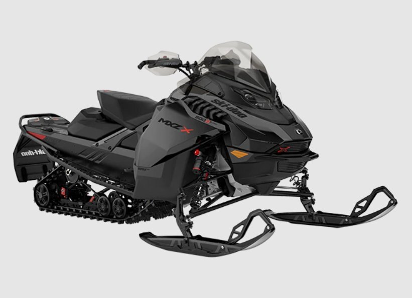 2024 Ski-Doo MXZ X Rotax® 850 E-TEC 137 Ripsaw 1.25 Black