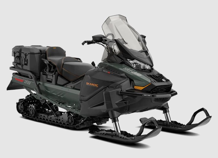 2024 Ski-Doo Skandic SE Rotax® 600R E-TEC® Terra Green