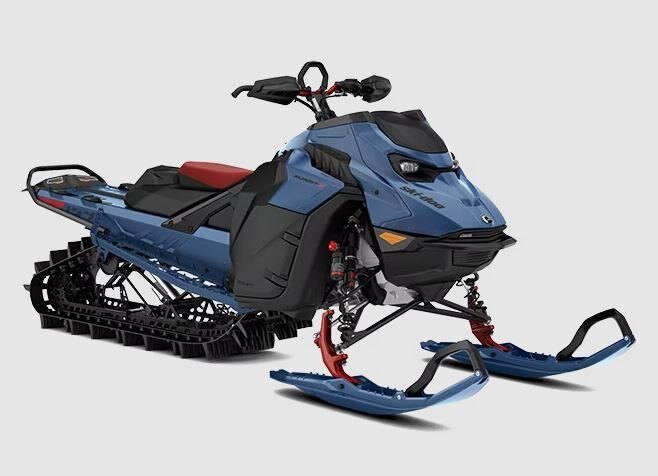 2025 Ski-Doo Summit X with Expert Package Rotax® 850 E-TEC® 154 PowderMax Light 2.5 SHOT Dusty Navy and Black