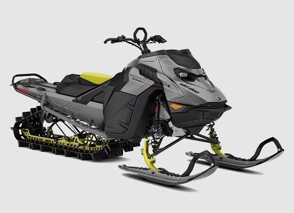 2025 Ski Doo Summit X 850 E TEC® 154 PowderMax Light with FlexEdge 2.5 M.S Monument Grey and Black