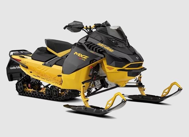 2025 Ski-Doo MXZ X-RS 600R E-TEC® RipSaw 129 Neo Yellow and Black