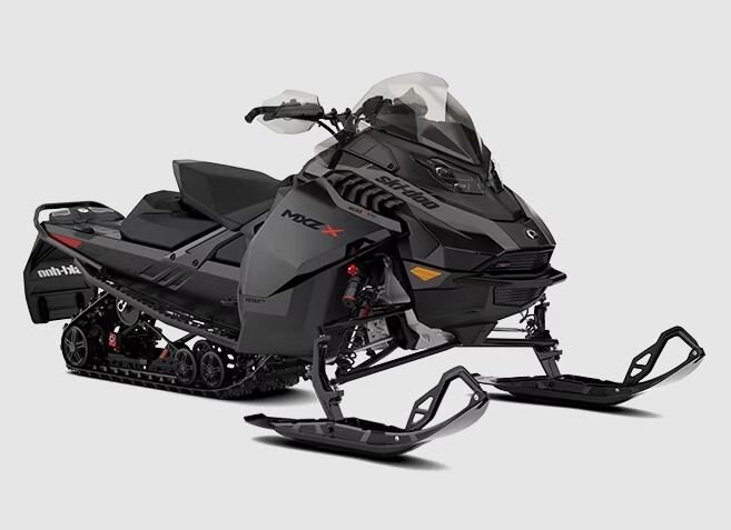 2025 Ski-Doo MXZ X Rotax® 850 E-TEC 129 Ripsaw Black