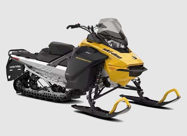 2025 Ski-Doo Backcountry Sport Rotax® 600 EFI Cobra Neo Yellow and Black