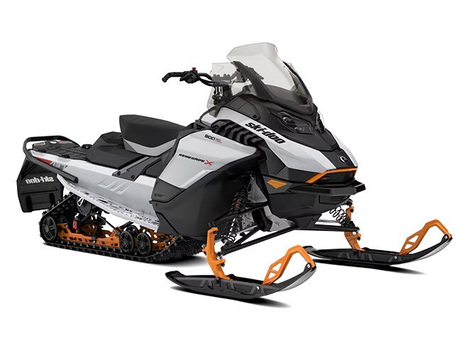 2025 Ski-Doo Renegade X Rotax® 900 ACE™ Turbo Ice Ripper XT 1.25 Catalyst Grey and Black