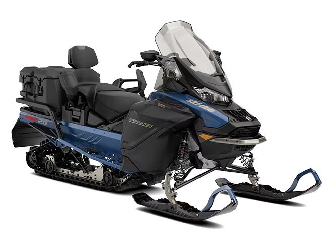 2025 Ski-Doo Expedition SE 900 ACE™ Turbo R Silent Cobra 1.5 Dusty Navy and Black