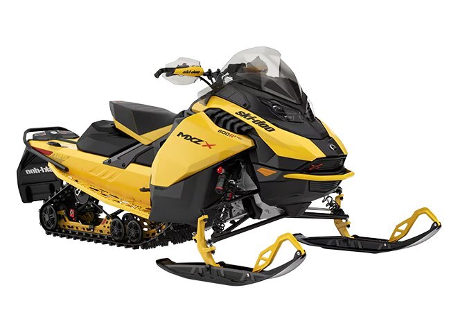 2024 Ski-Doo MXZ X Rotax® 850 E-TEC 129 Ripsaw 1.25 Neo Yellow