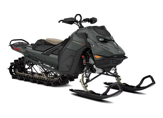 2026 Ski-Doo Summit X with Expert Package Rotax® 850 E-TEC® Turbo R Terra Green