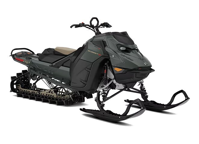 2026 Ski-Doo Summit X Rotax® 850 E-TEC® Turbo R Terra Green