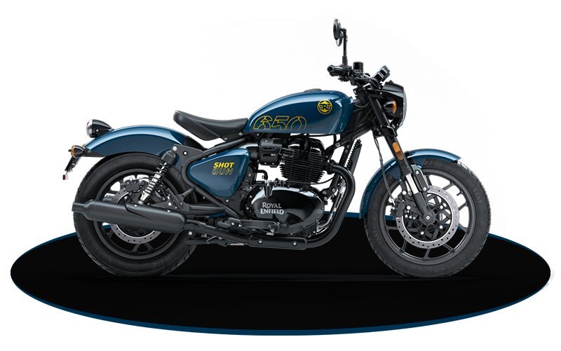 2024 Royal Enfield Shotgun 650 PLASMA BLUE