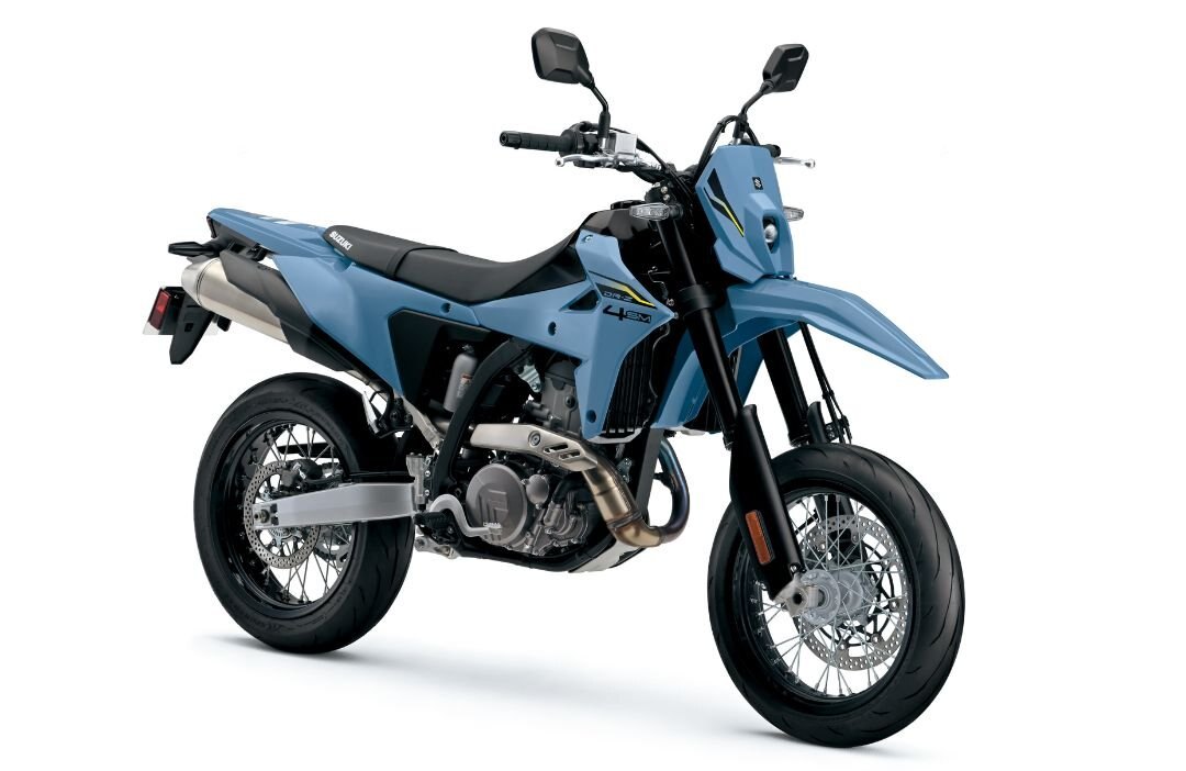 2025 Suzuki DR-Z4SM Sky Gray