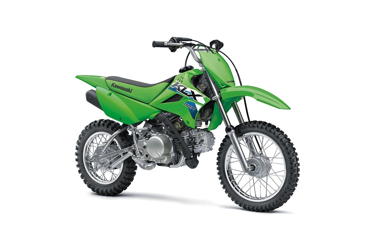 2026 Kawasaki KLX110R Lime Green
