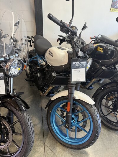 2026 Royal Enfield Guerrilla 450 Brava Blue