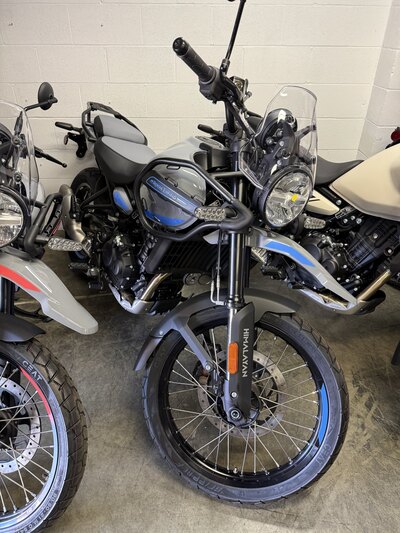 2026 Royal Enfield Himalayan 450 Slate Poppy Blue