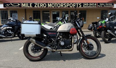 2023 Royal Enfield Scram 411 Graphite Red