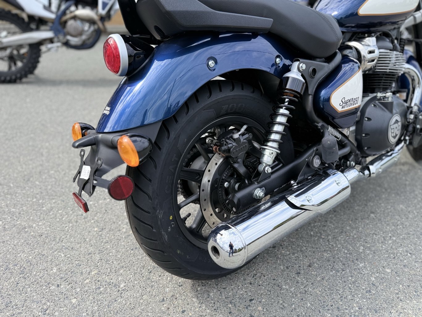 2025 Royal Enfield Super Meteor 650 Celestial Blue