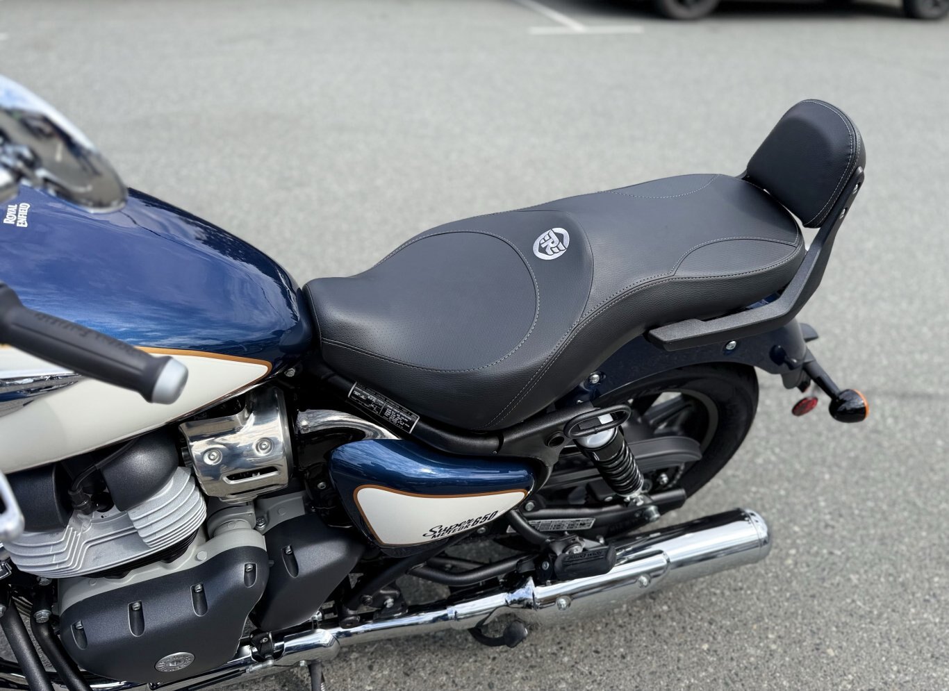 2025 Royal Enfield Super Meteor 650 Celestial Blue