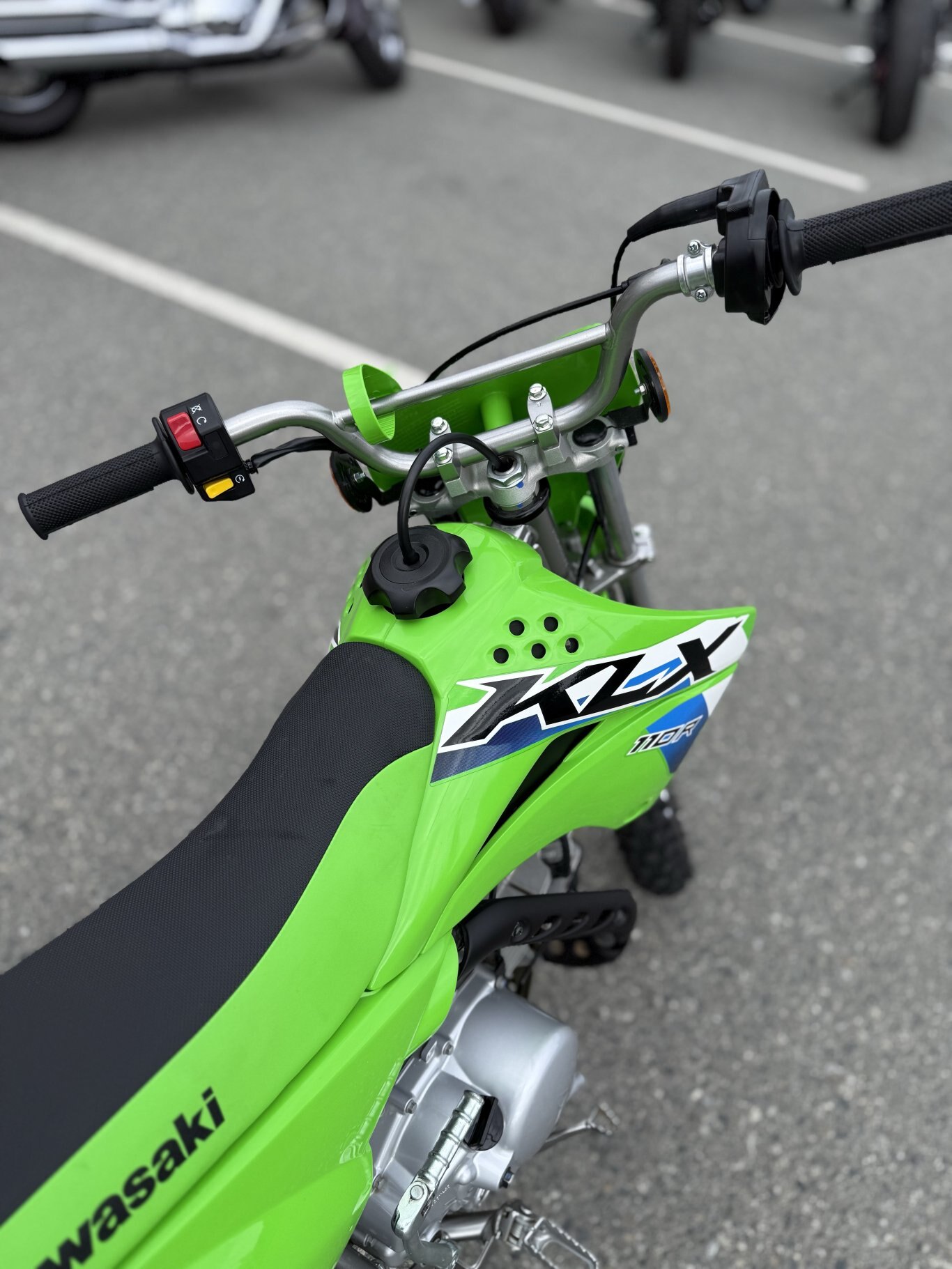 2026 Kawasaki KLX110R Lime Green