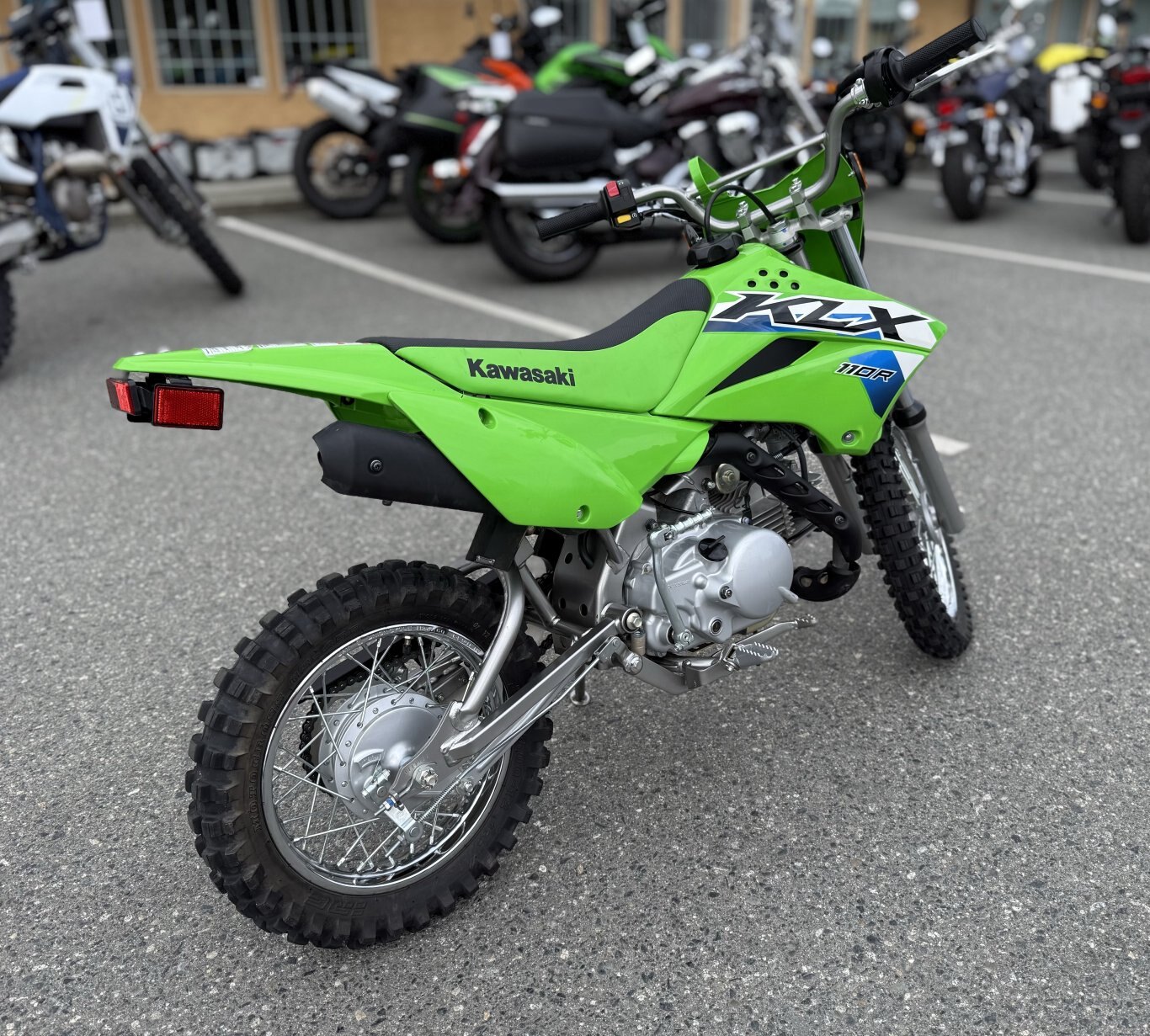 2026 Kawasaki KLX110R Lime Green